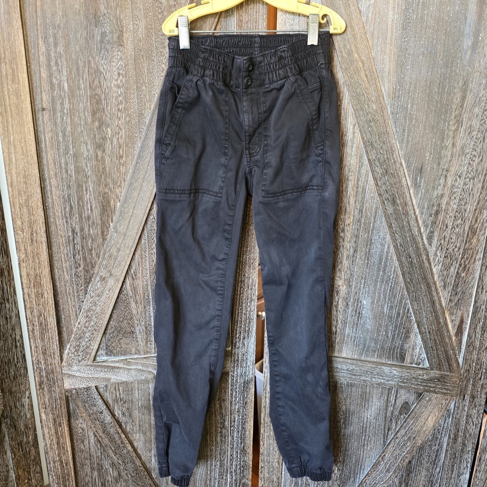 American Eagle Outfitters Pants Women's‎ Size 00 Black Joggers Elastic Stretch